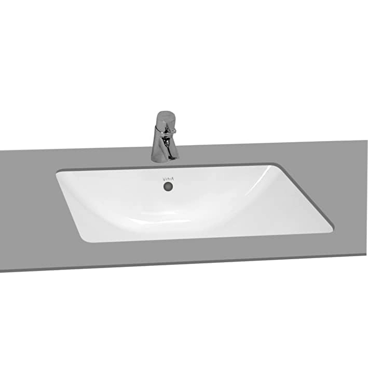 S20 Tezgahaltı Lavabo, Beyaz