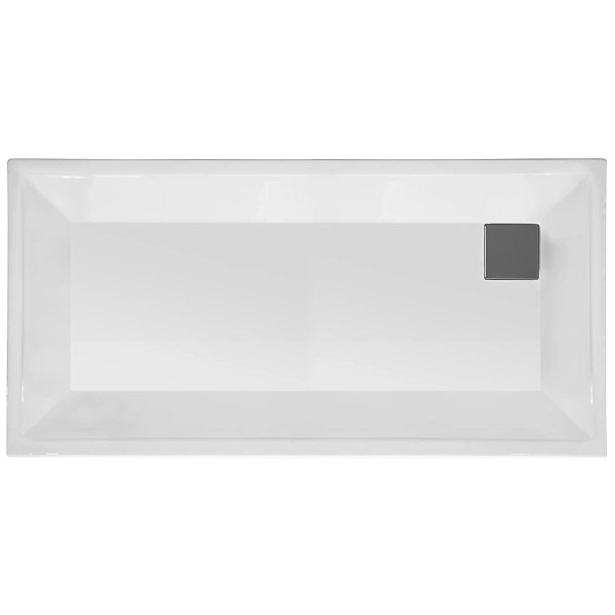 T75 Dikdörtgen Monoblok Duş Teknesi, Beyaz