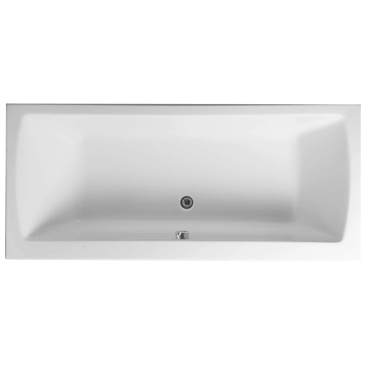 Neon Dikdörtgen Küvet, Beyaz