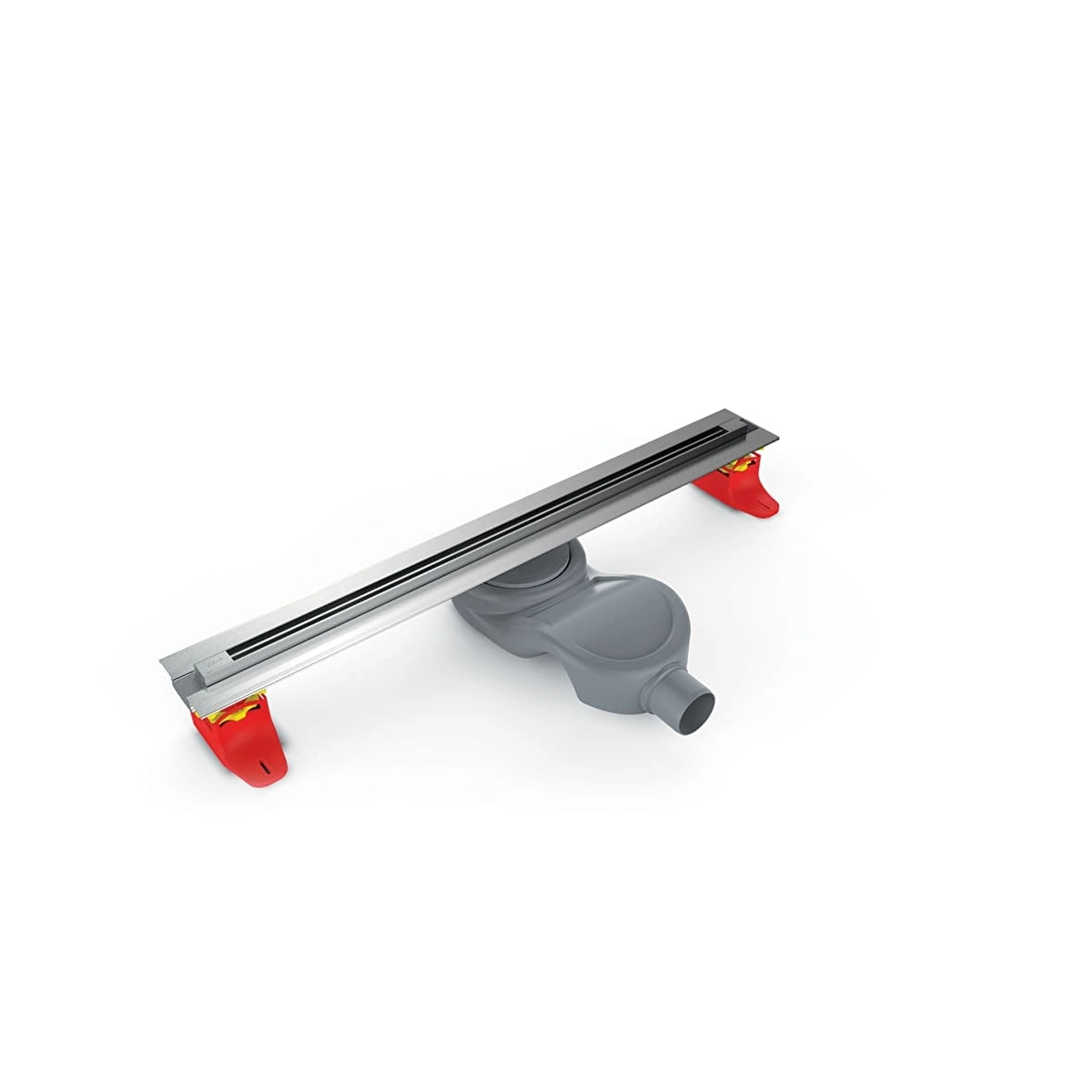 DK100 Dikdörtgen Thin-cut Duş Kanalı, Mat Krom