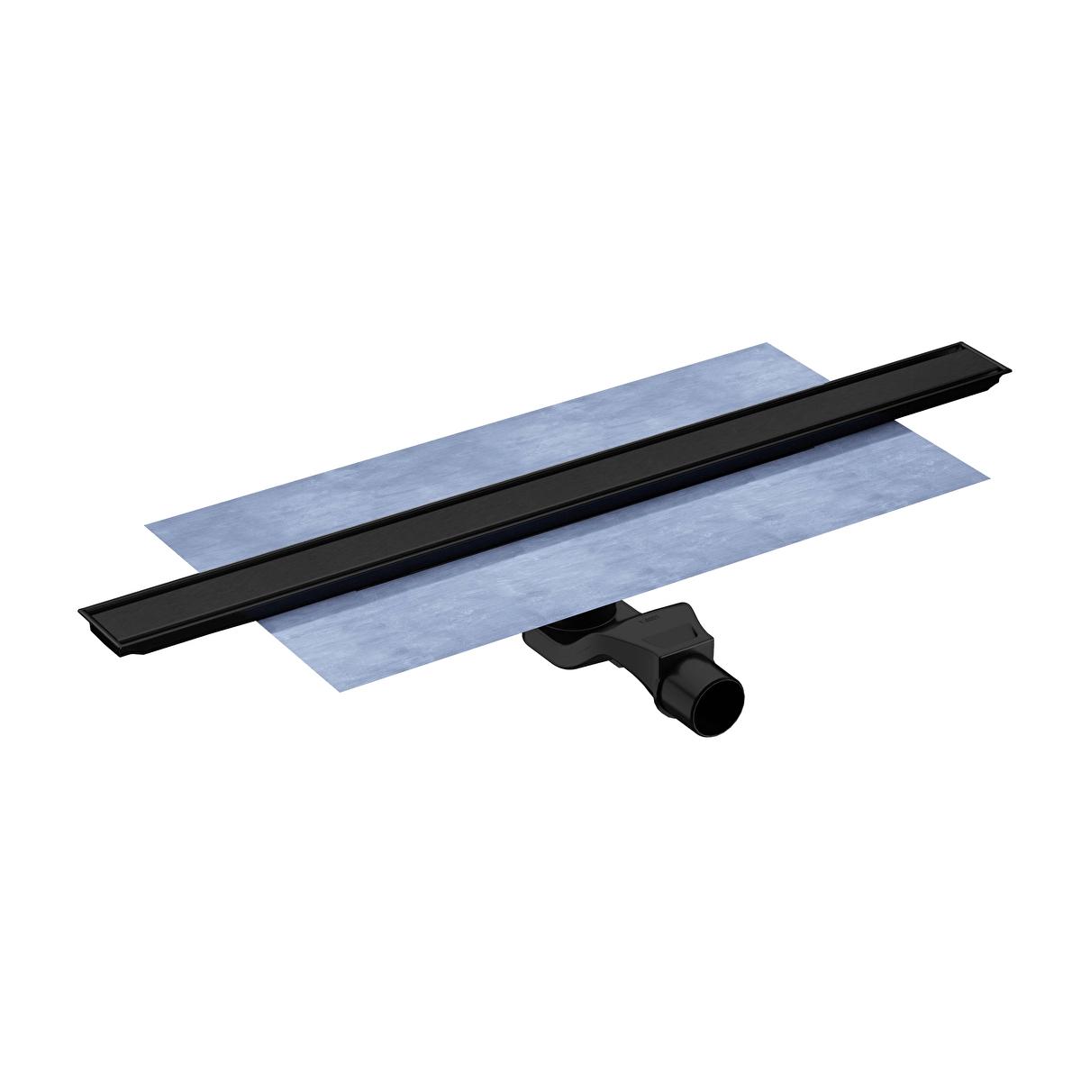 Eco-Flow Shower Channel, Siyah
