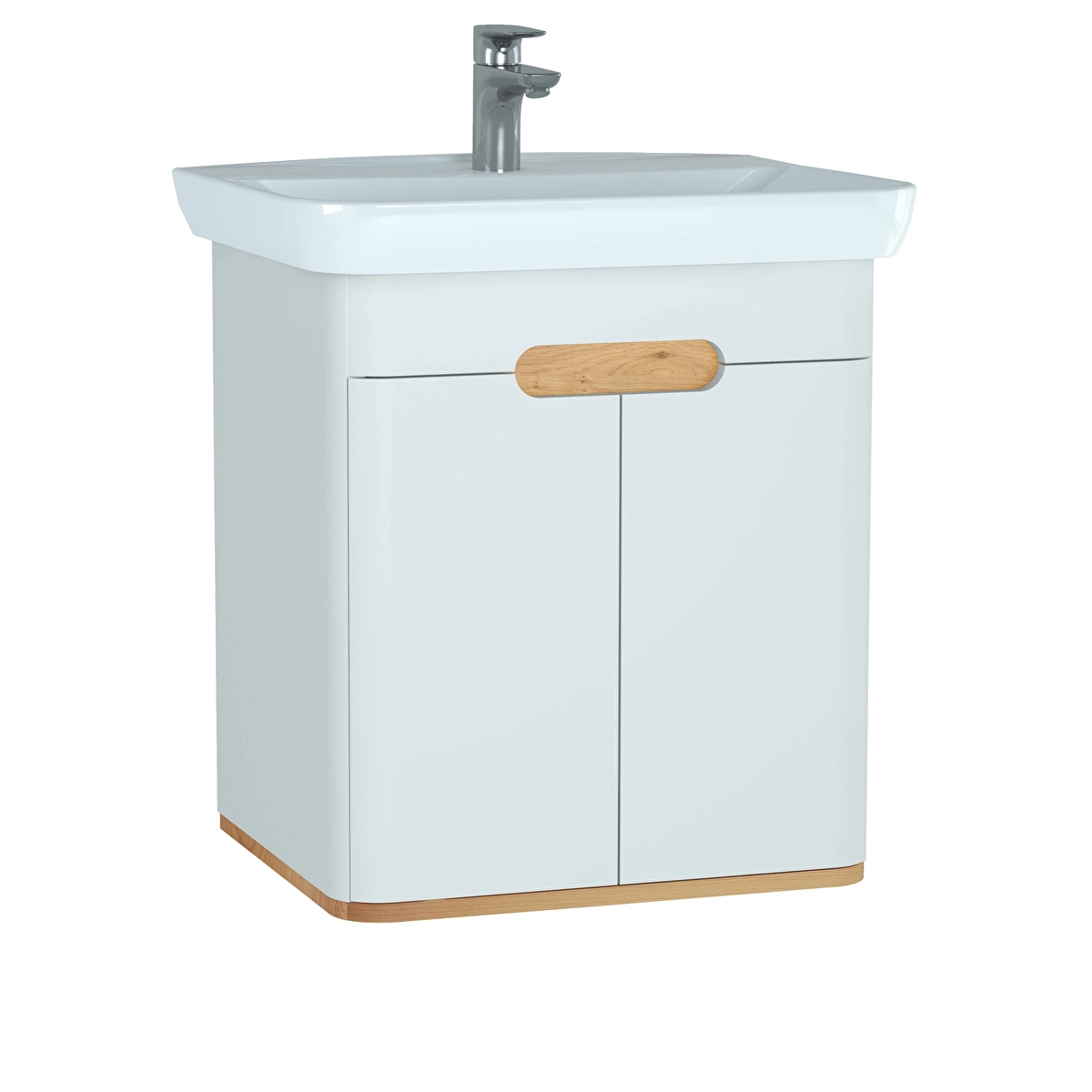 Sento Lavabo Dolabı, Mat Beyaz