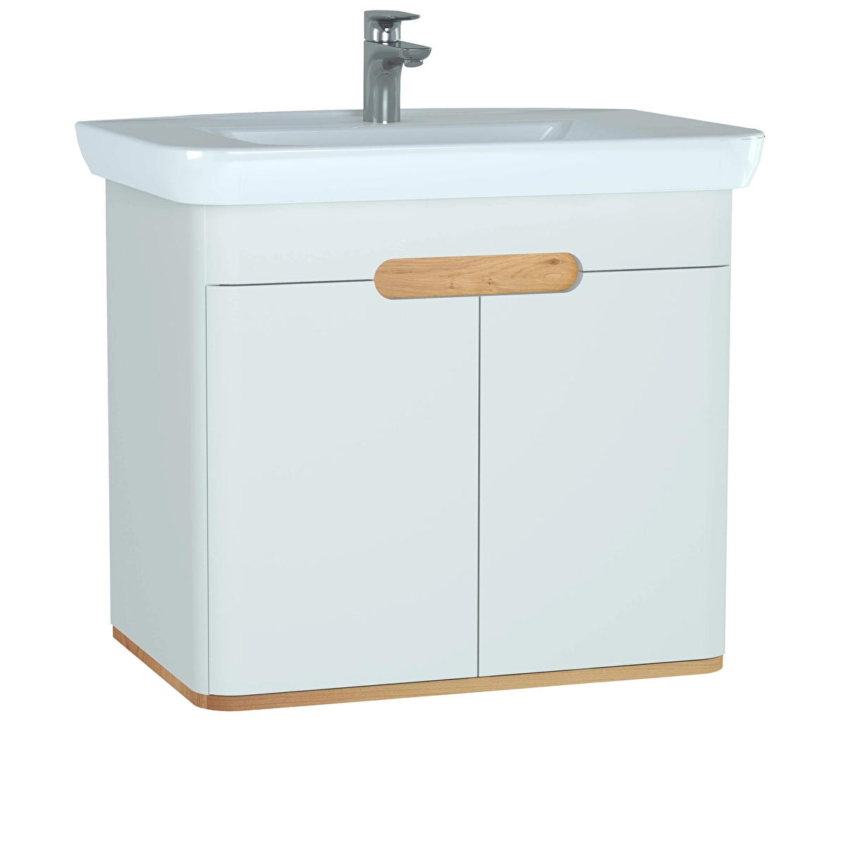 Sento Lavabo Dolabı, Mat Beyaz