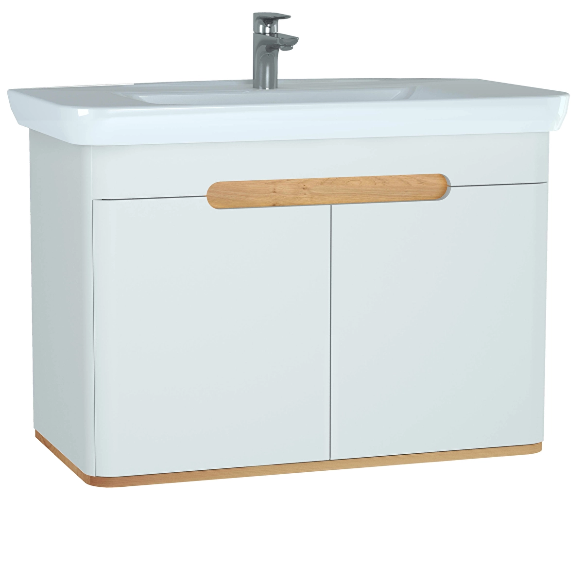 Sento Lavabo Dolabı, Mat Beyaz