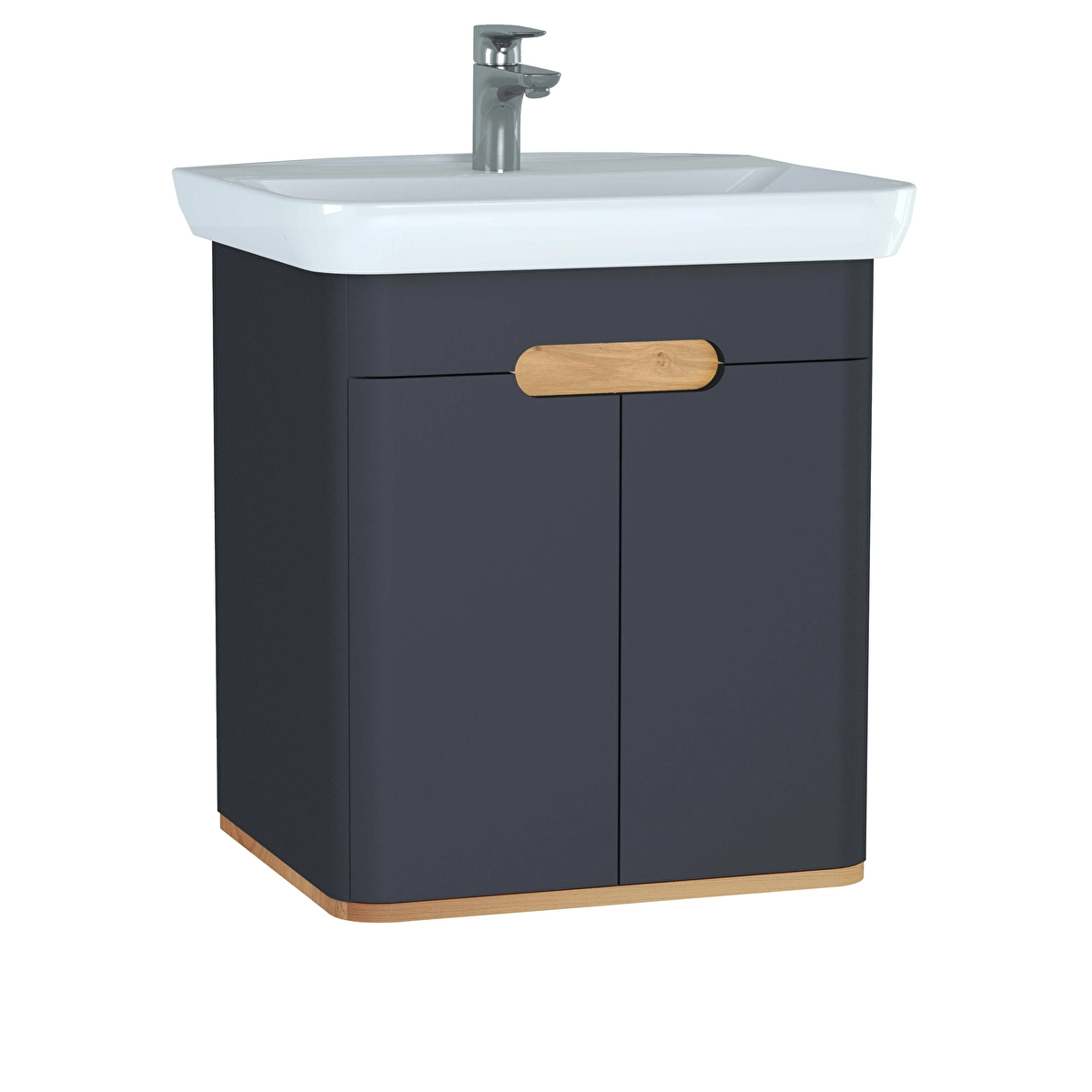 Sento Lavabo Dolabı, Mat Antrasit