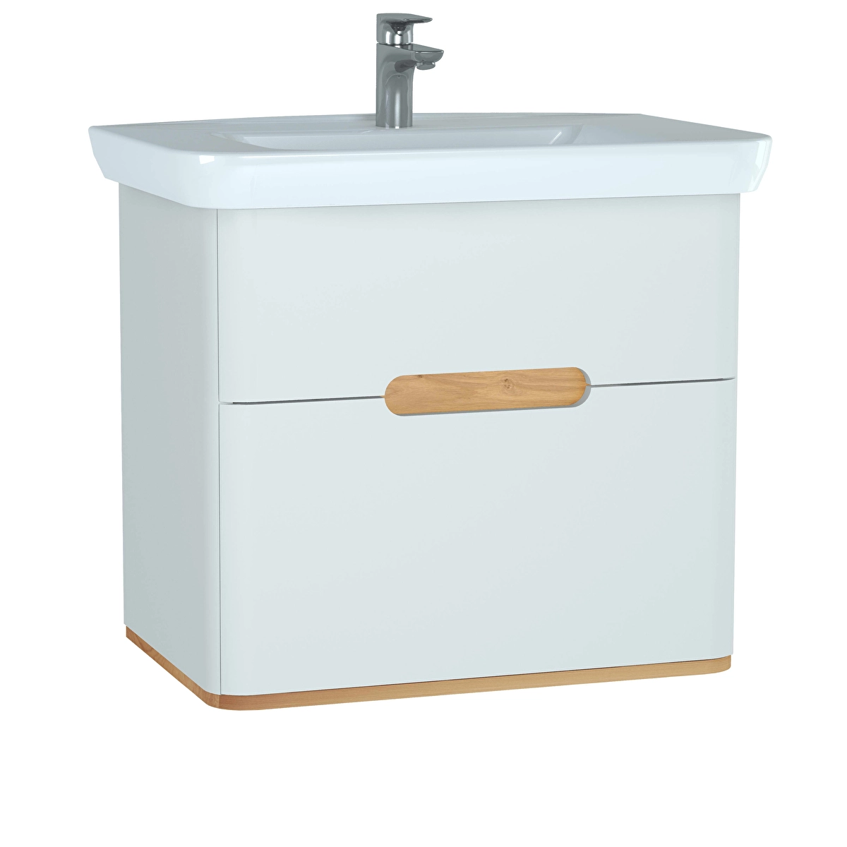 Sento Lavabo Dolabı, Mat Beyaz