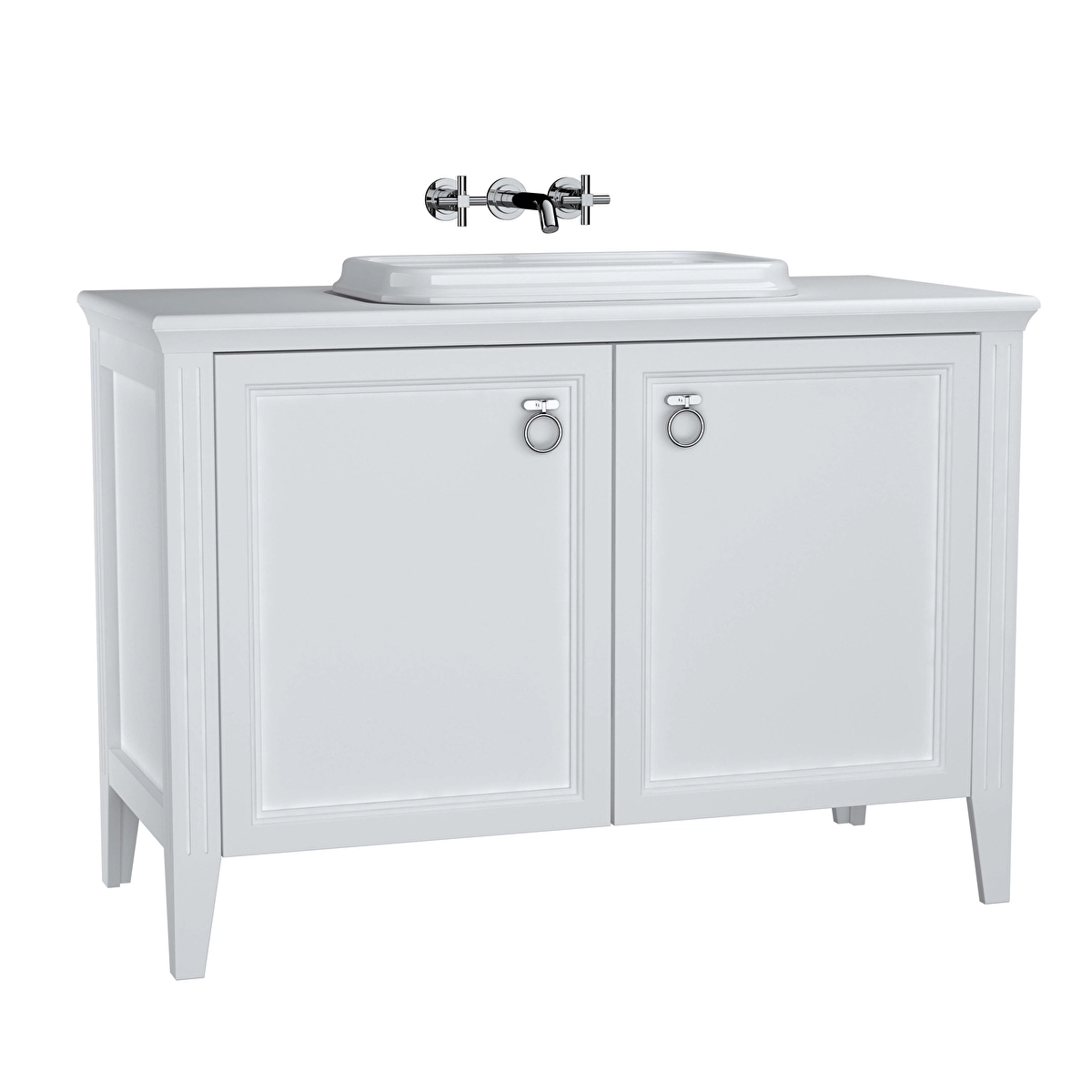 Valarte Lavabo Dolabı, Mat Beyaz