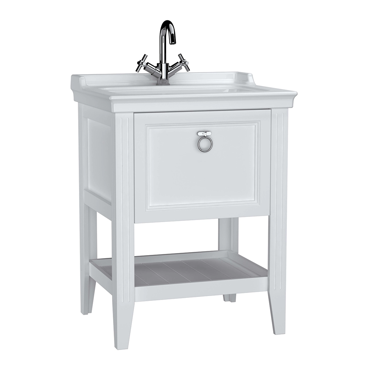 Valarte Lavabo Dolabı, Mat Beyaz