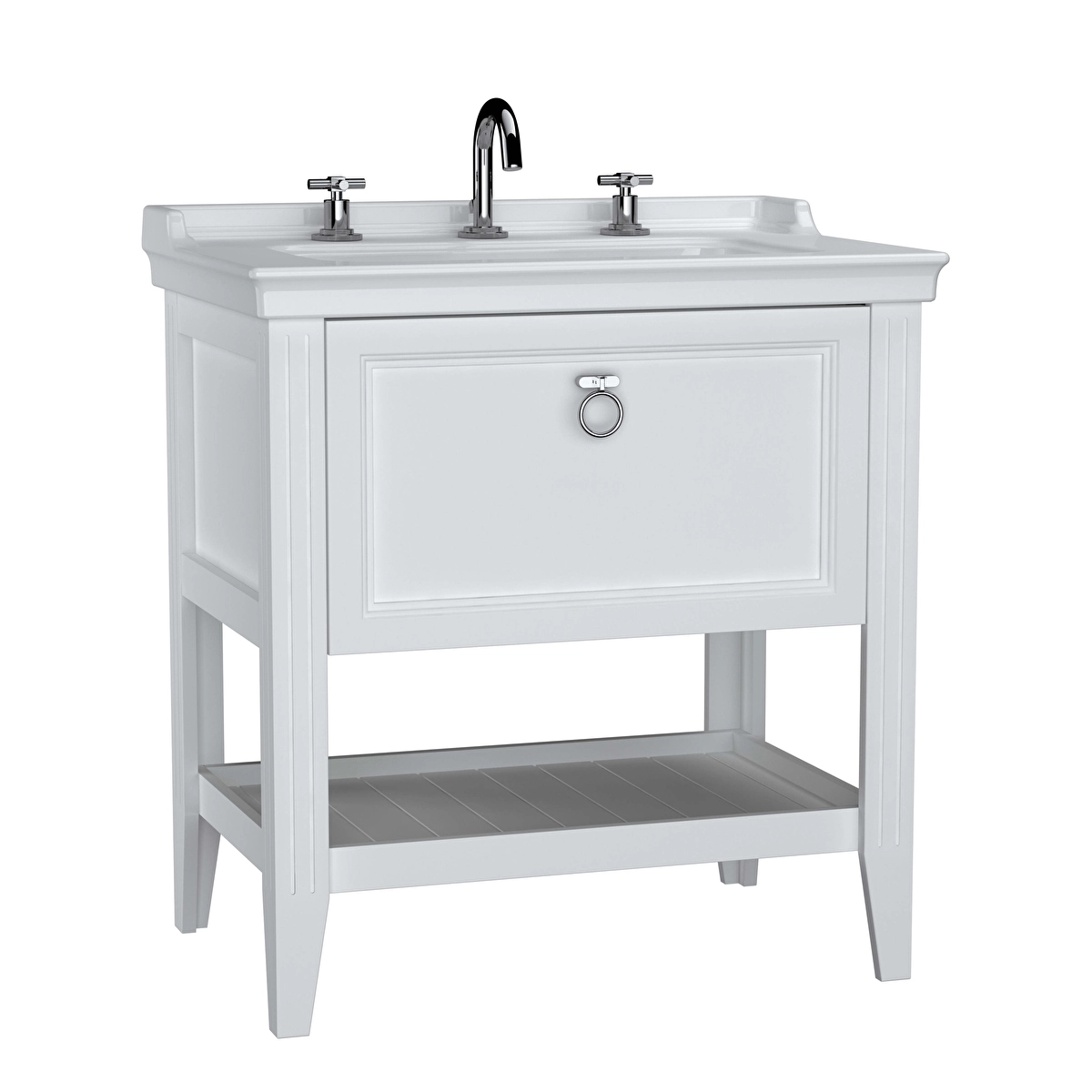 Valarte Lavabo Dolabı, Mat Beyaz