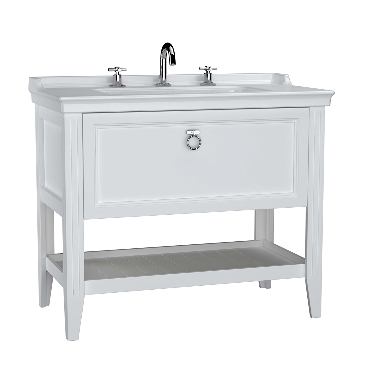 Valarte Lavabo Dolabı, Mat Beyaz