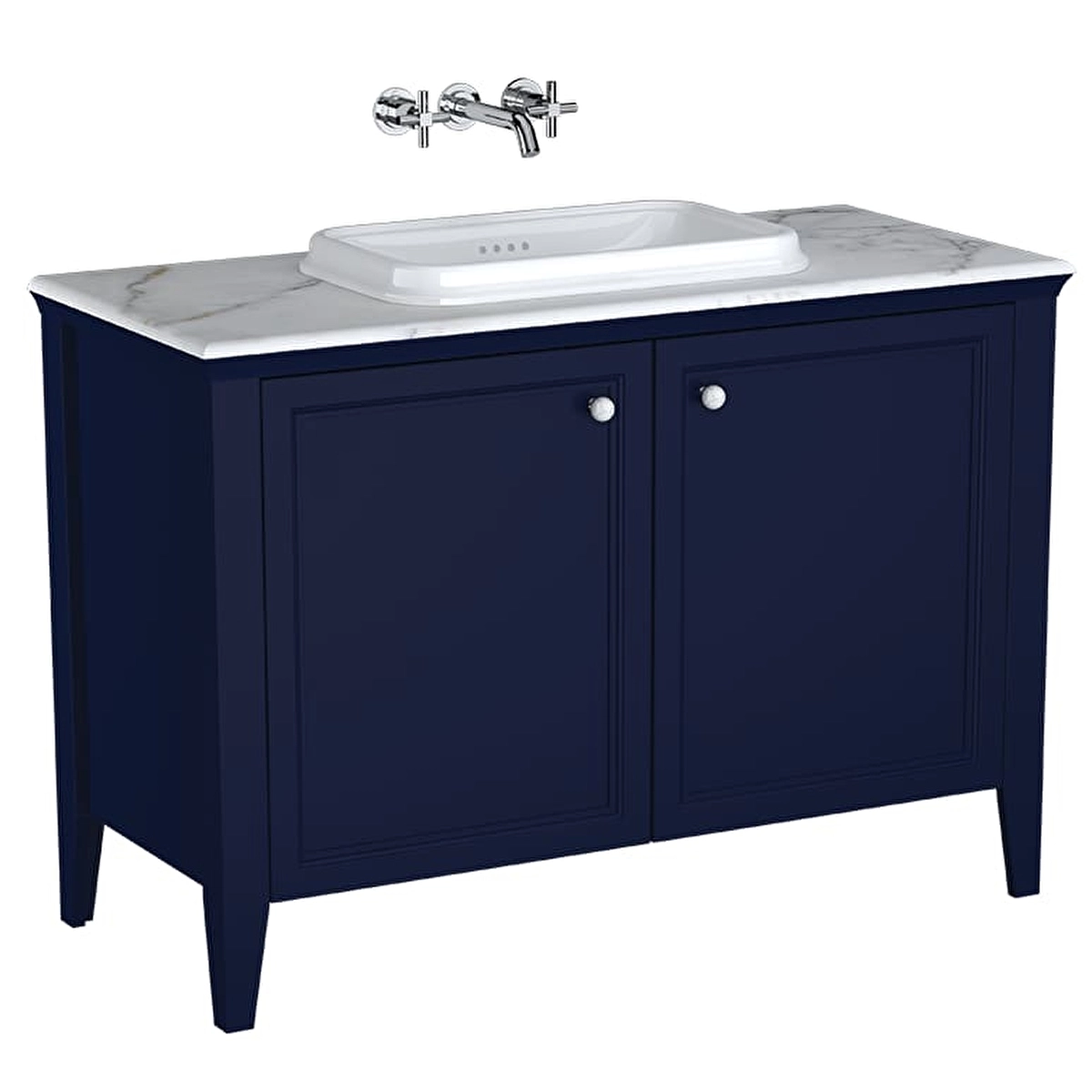 Valarte Neo Lavabo Dolabı, Çelik Mavisi
