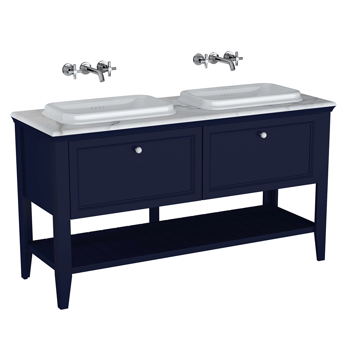 Valarte Neo Lavabo Dolabı, Çelik Mavisi