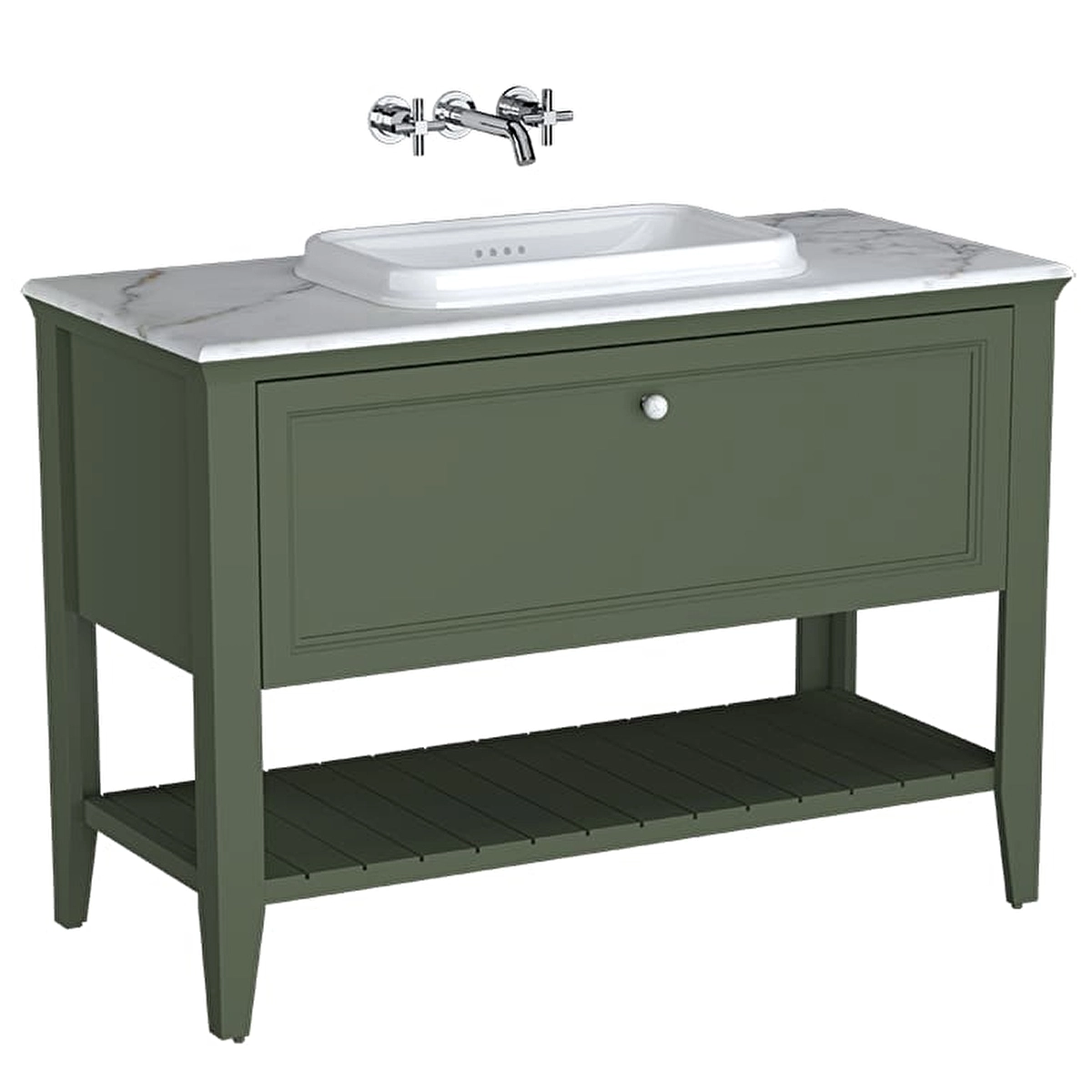 Valarte Neo Lavabo Dolabı, Retro Yeşil
