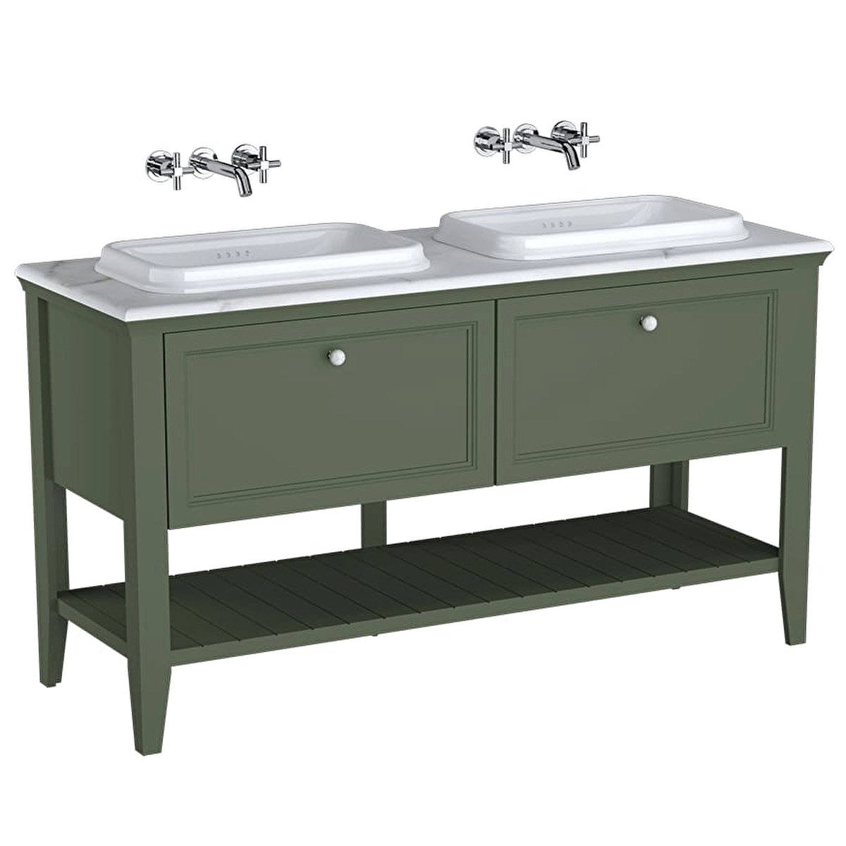 Valarte Neo Lavabo Dolabı, Retro Yeşil