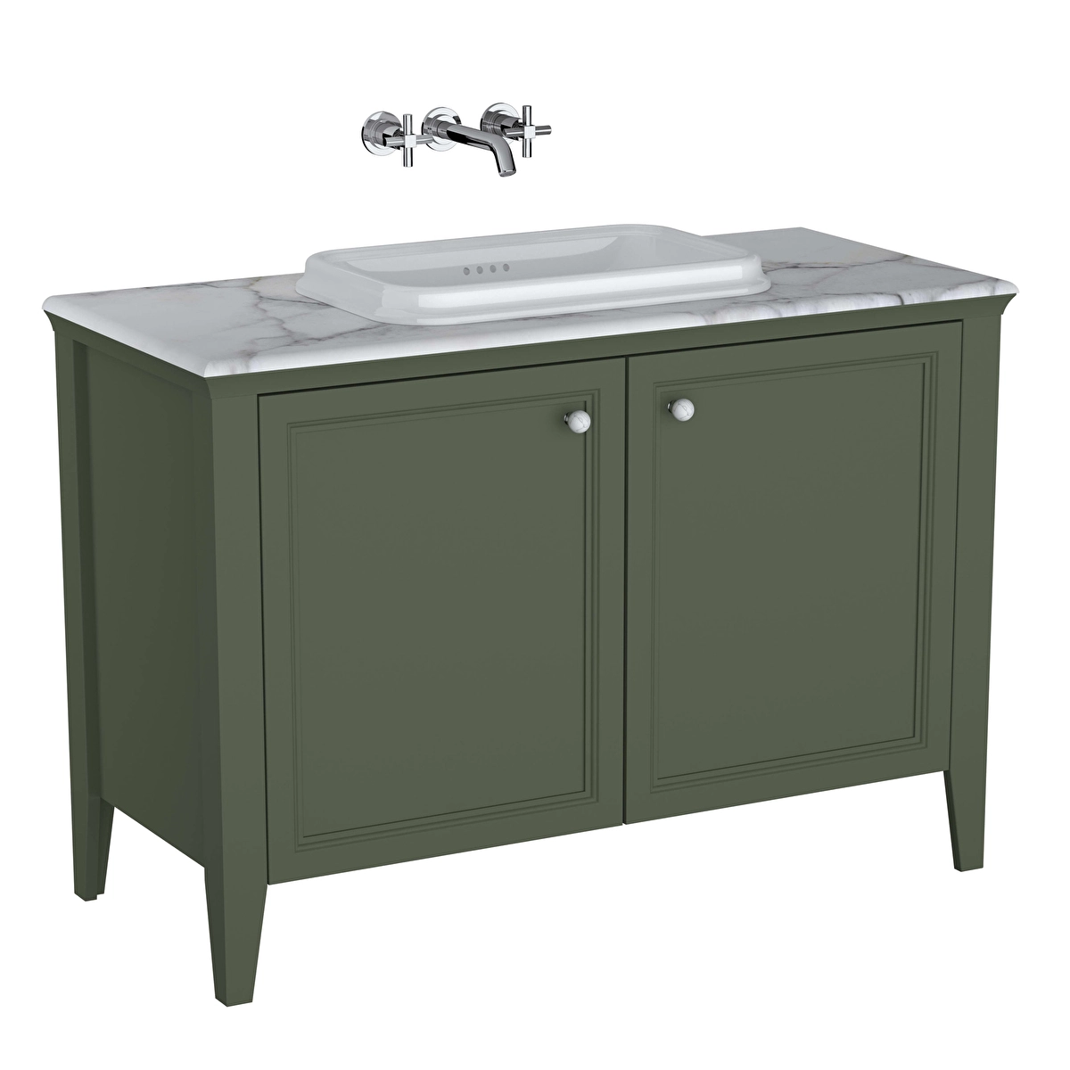 Valarte Neo Lavabo Dolabı, Retro Yeşil