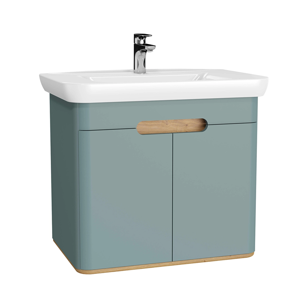 Sento Lavabo Dolabı, Mat Fiyord Yeşili