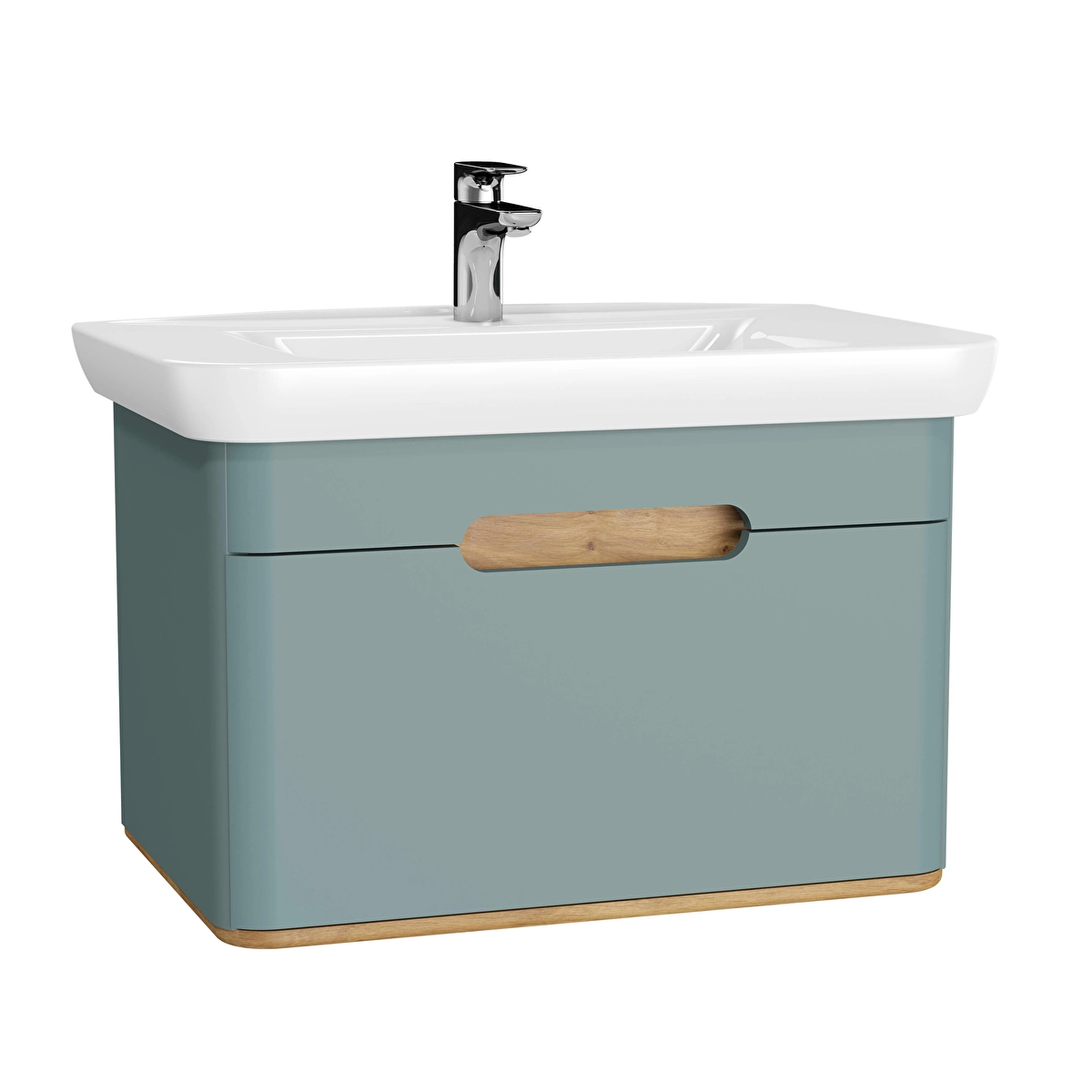 Sento Lavabo Dolabı, Mat Fiyord Yeşili