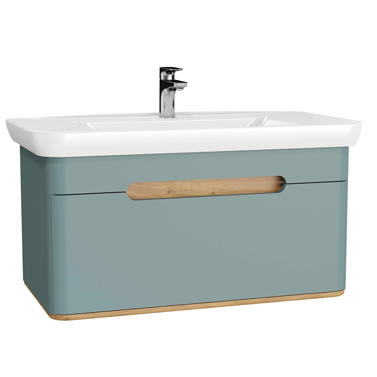 Sento Lavabo Dolabı, Mat Fiyord Yeşili