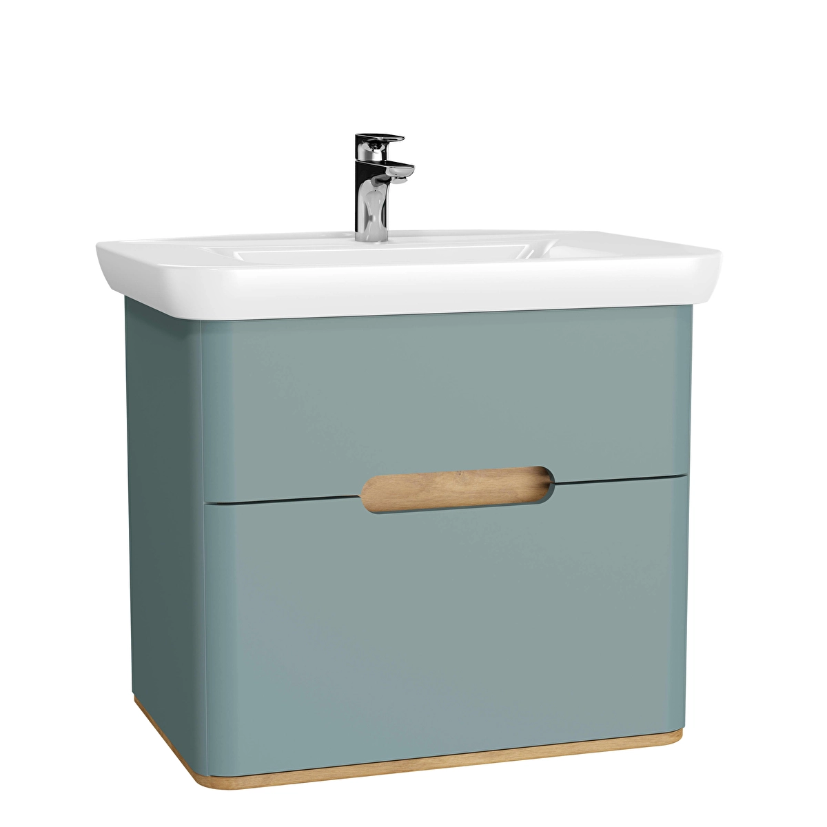 Sento Lavabo Dolabı, Mat Fiyord Yeşili