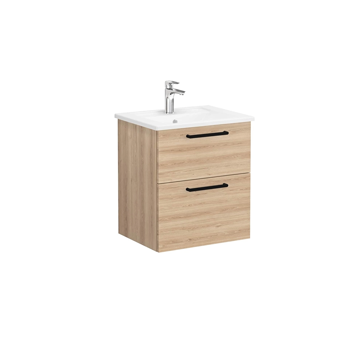 Root Flat Lavabo Dolabı, Doğal Meşe