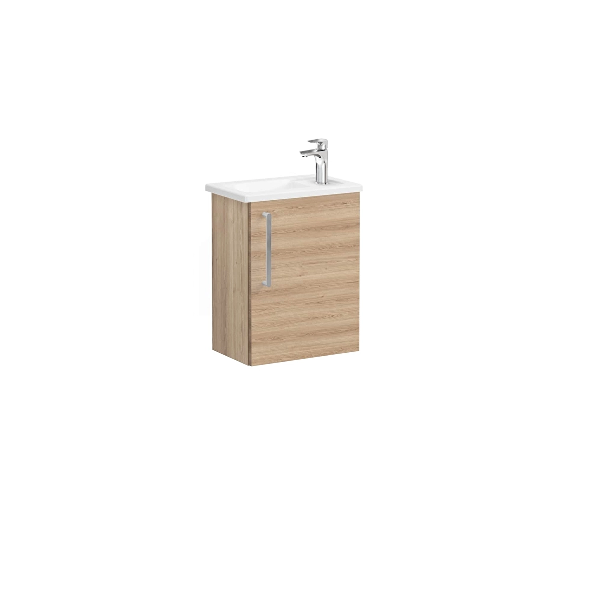 Root Flat Lavabo Dolabı, Doğal Meşe