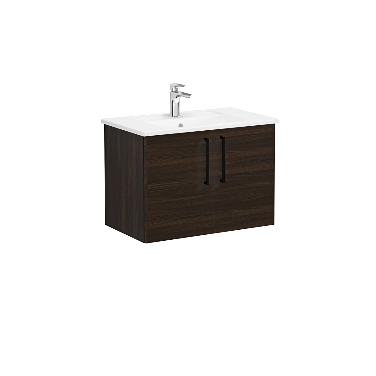 Root Flat Lavabo Dolabı, Ceviz