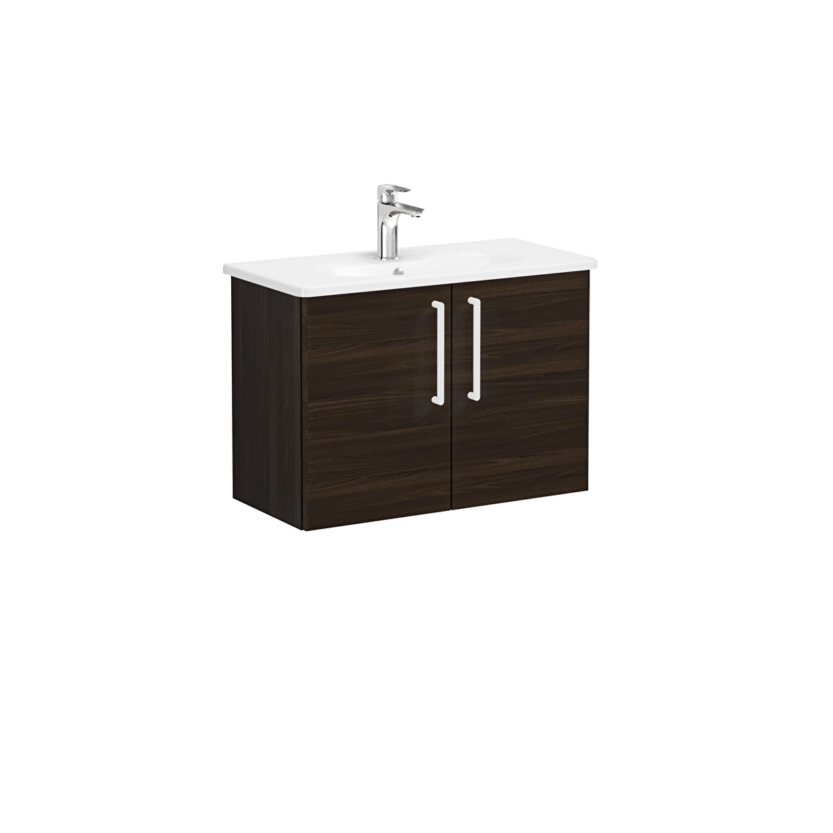 Root Flat Lavabo Dolabı, Ceviz