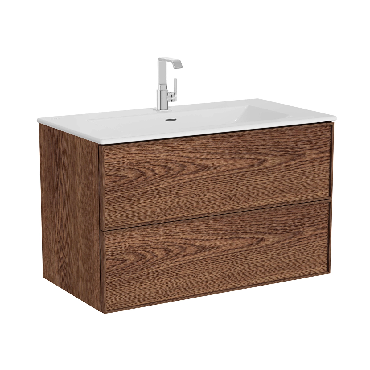 Metropole Edge Lavabo Dolabı, Ceviz
