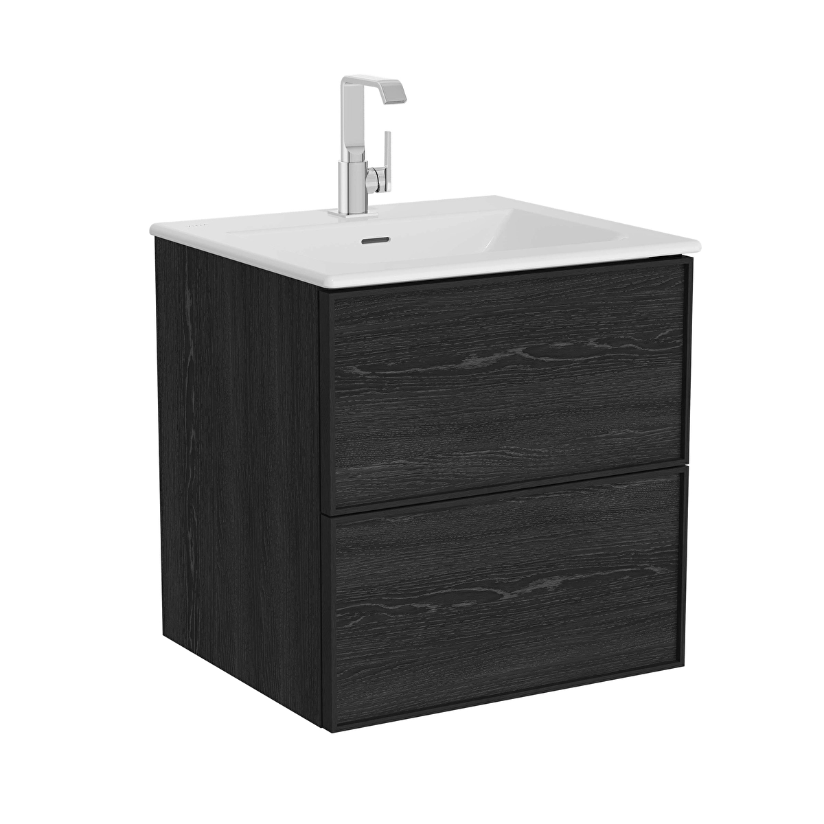 Metropole Edge Lavabo Dolabı, Siyah Meşe