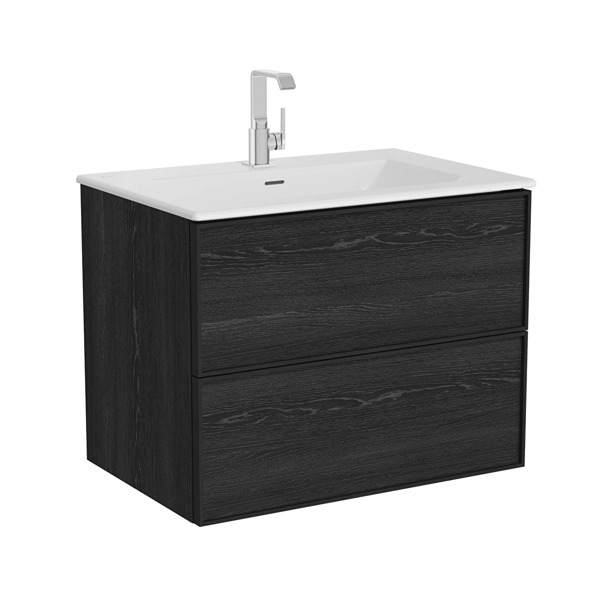 Metropole Edge Lavabo Dolabı, Siyah Meşe