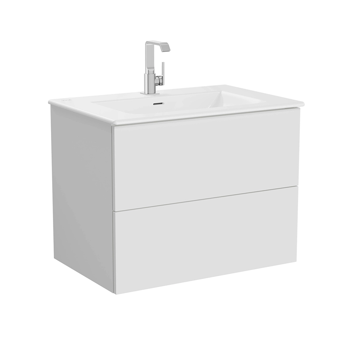 Metropole Pure Lavabo Dolabı, Mat Açık Gri