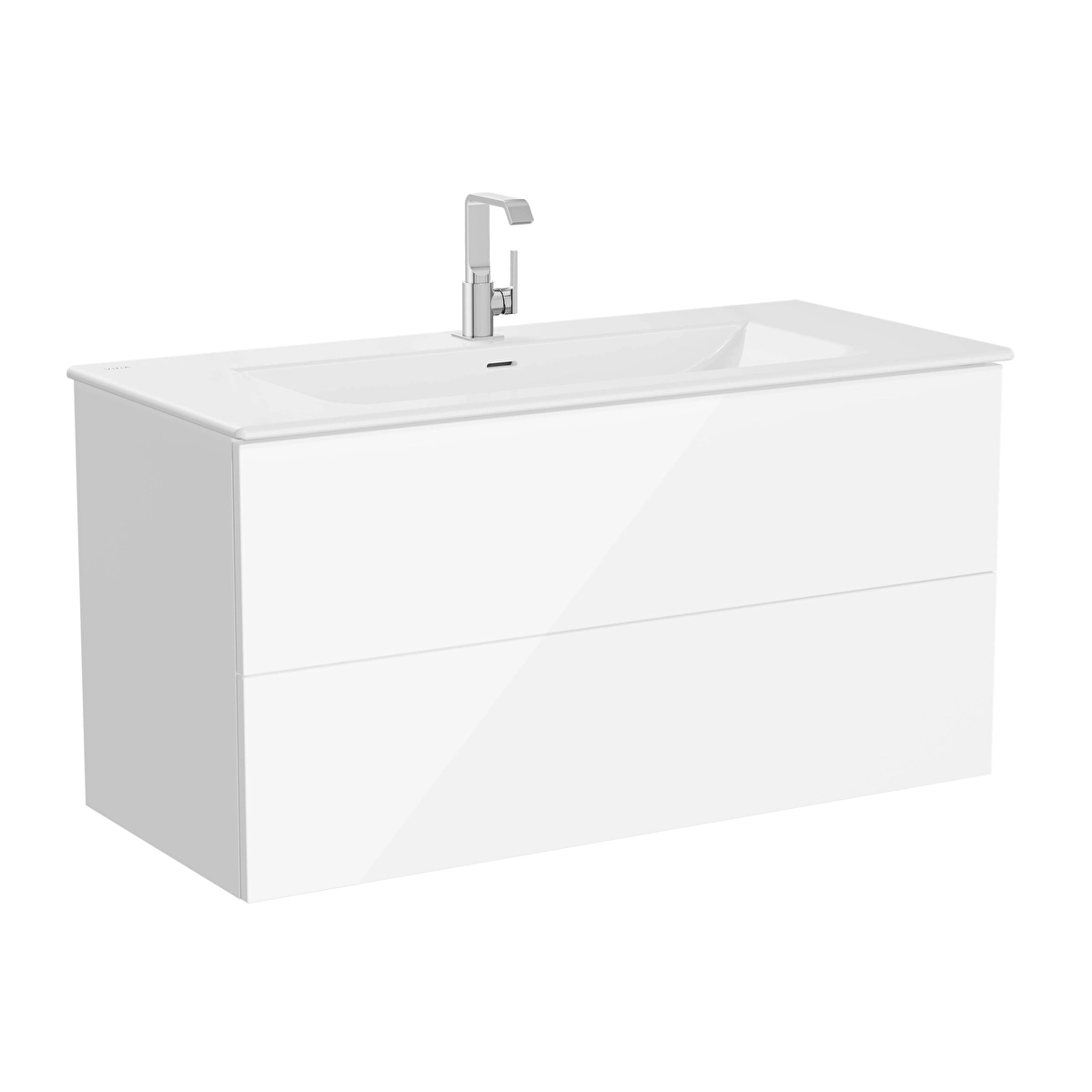 Metropole Pure Lavabo Dolabı, Parlak Beyaz