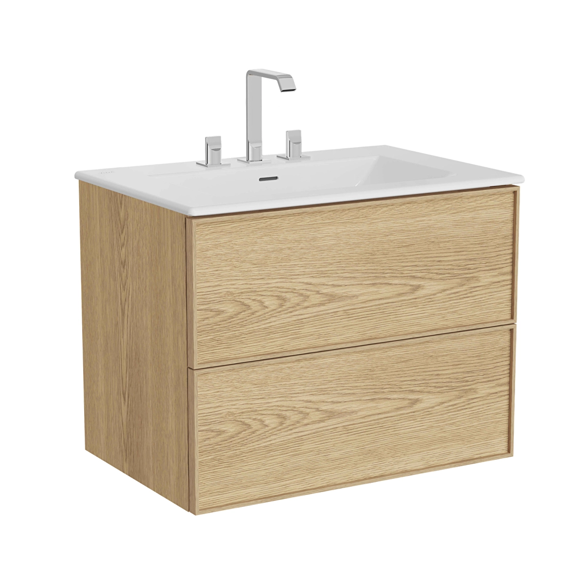 Metropole Edge Lavabo Dolabı, Açık meşe