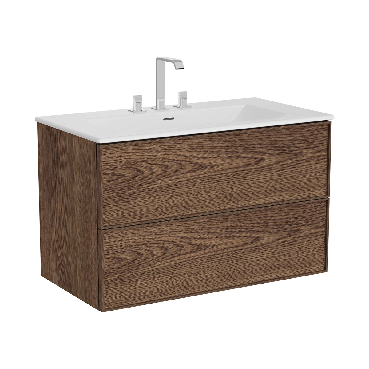 Metropole Edge Lavabo Dolabı, Ceviz