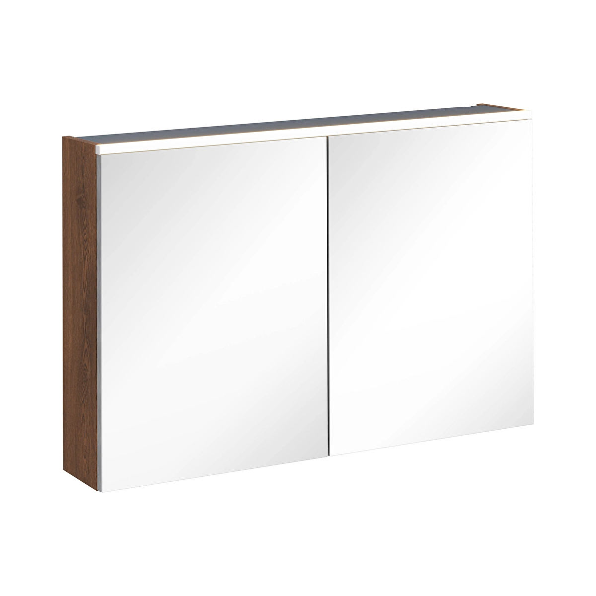 Core Aynalı Banyo Dolabı, Ceviz