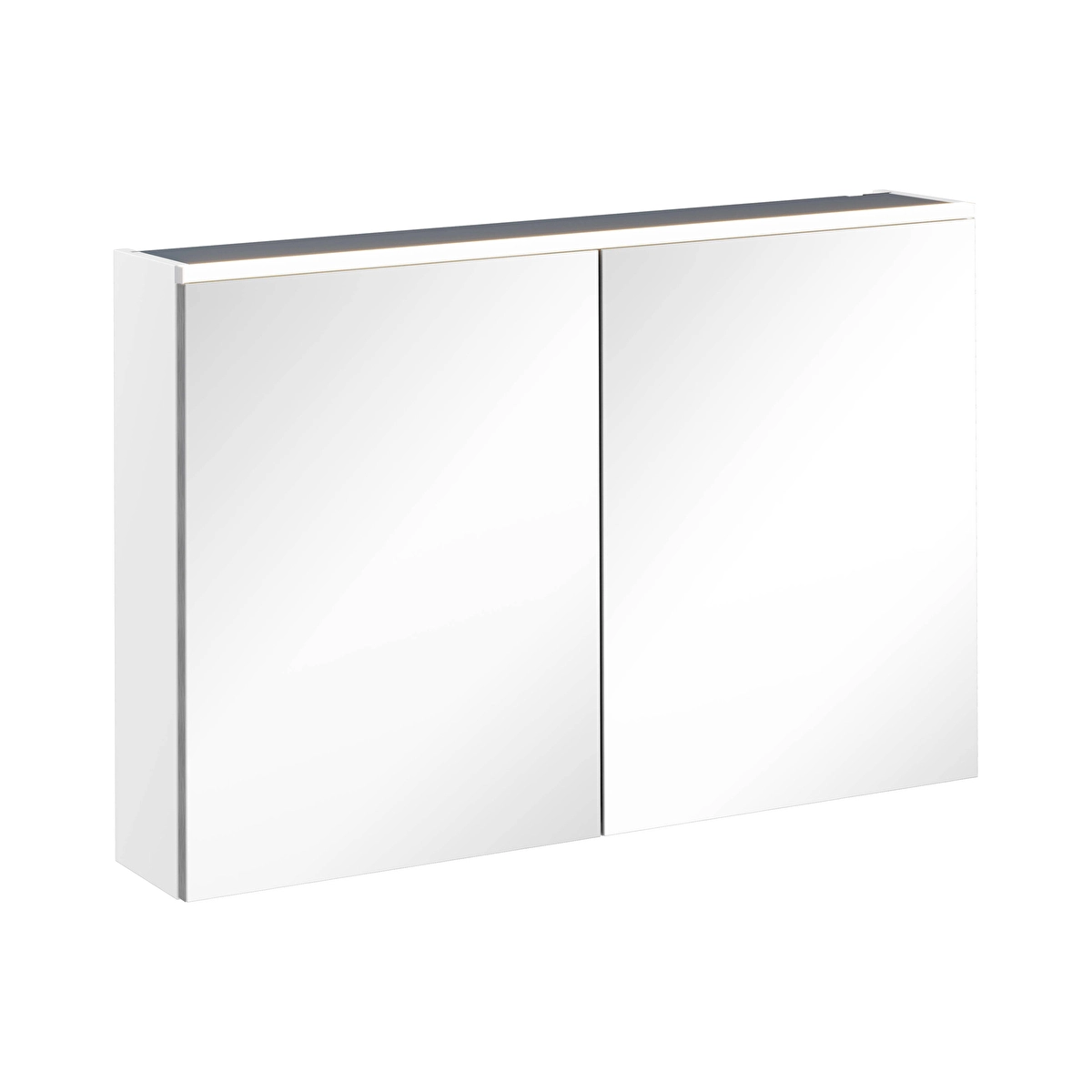 Core Aynalı Banyo Dolabı, Mat Beyaz
