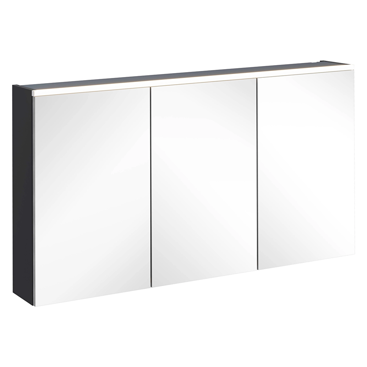 Core Aynalı Banyo Dolabı, Mat Grafit