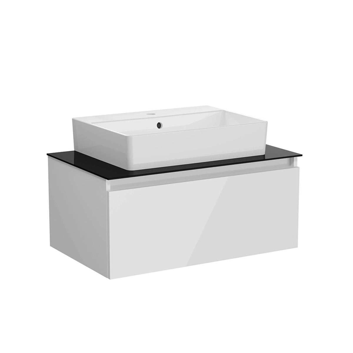 Nuo Lavabo Dolabı, Parlak Beyaz