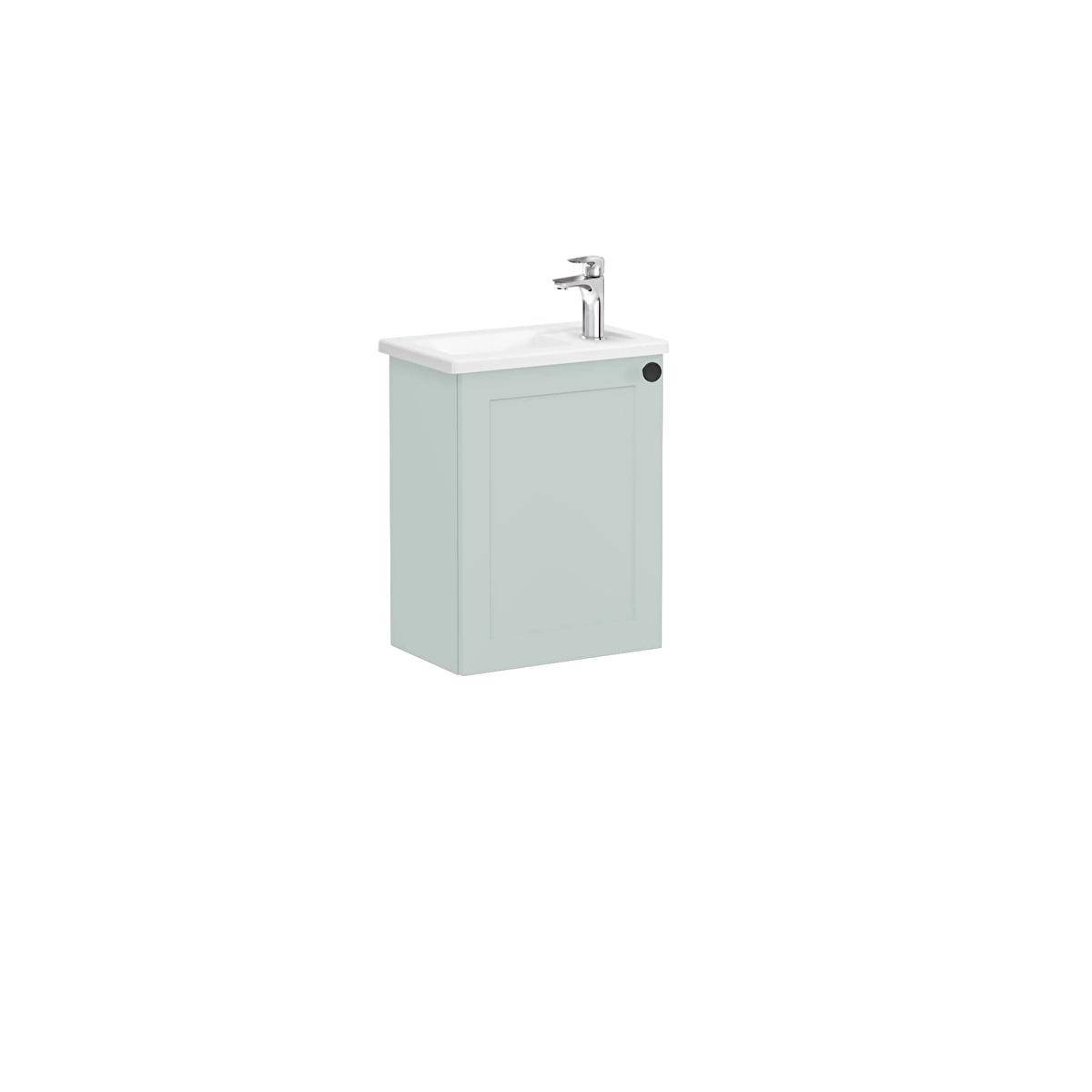 Root Classic Lavabo Dolabı, Mat Retro Yeşil