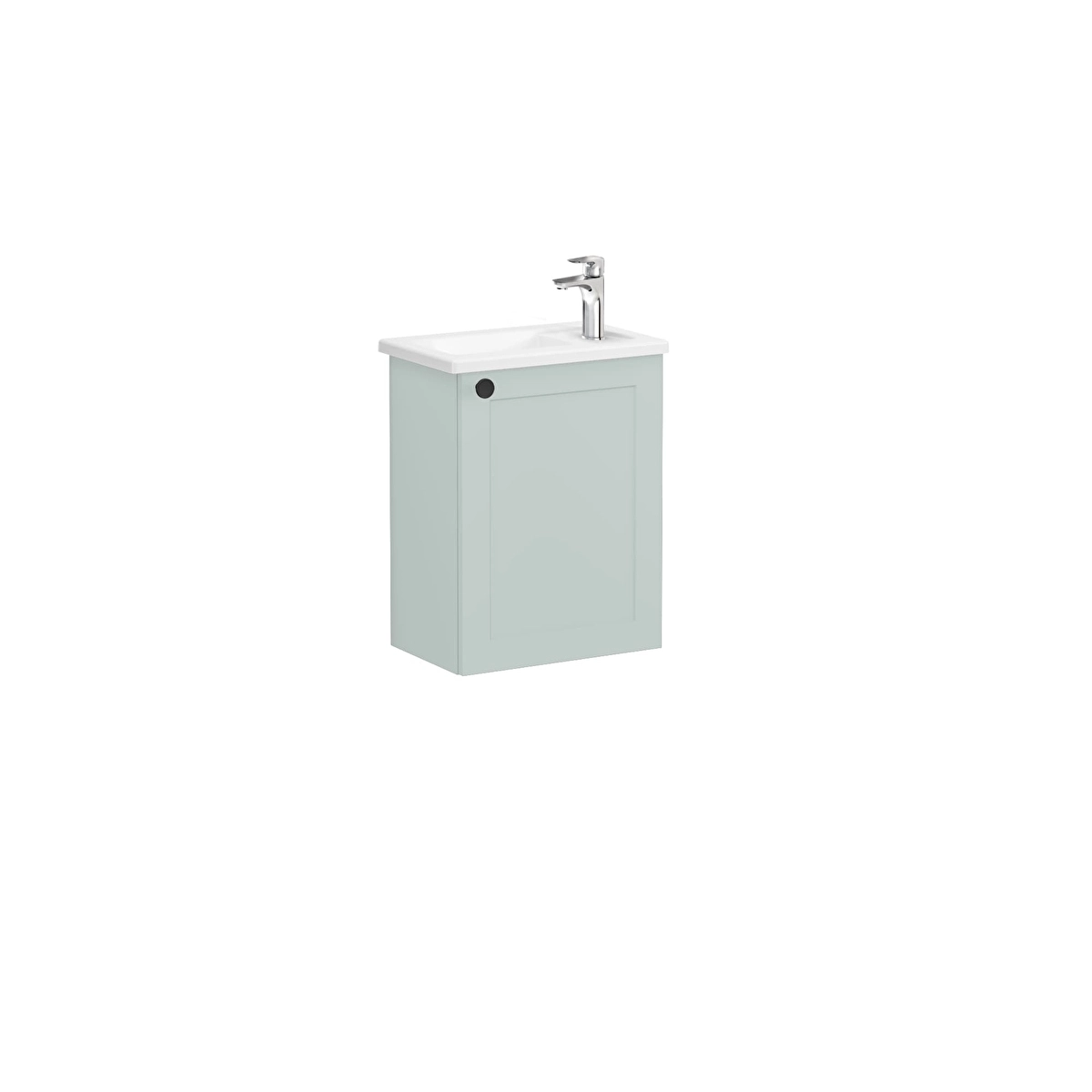 Root Classic Lavabo Dolabı, Mat Retro Yeşil