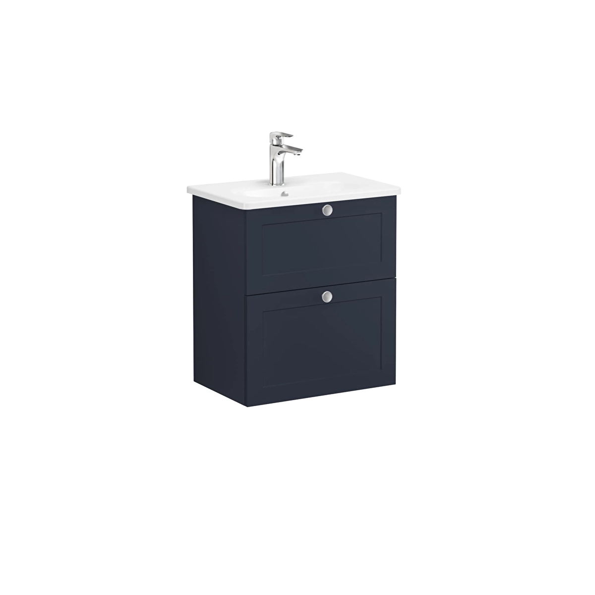Root Classic Lavabo Dolabı, Mat Lacivert
