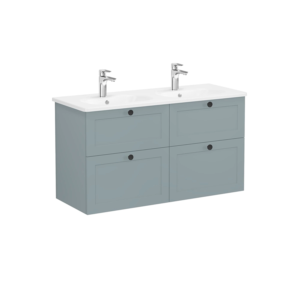 Root Classic Lavabo Dolabı, Mat Fiyord Yeşili