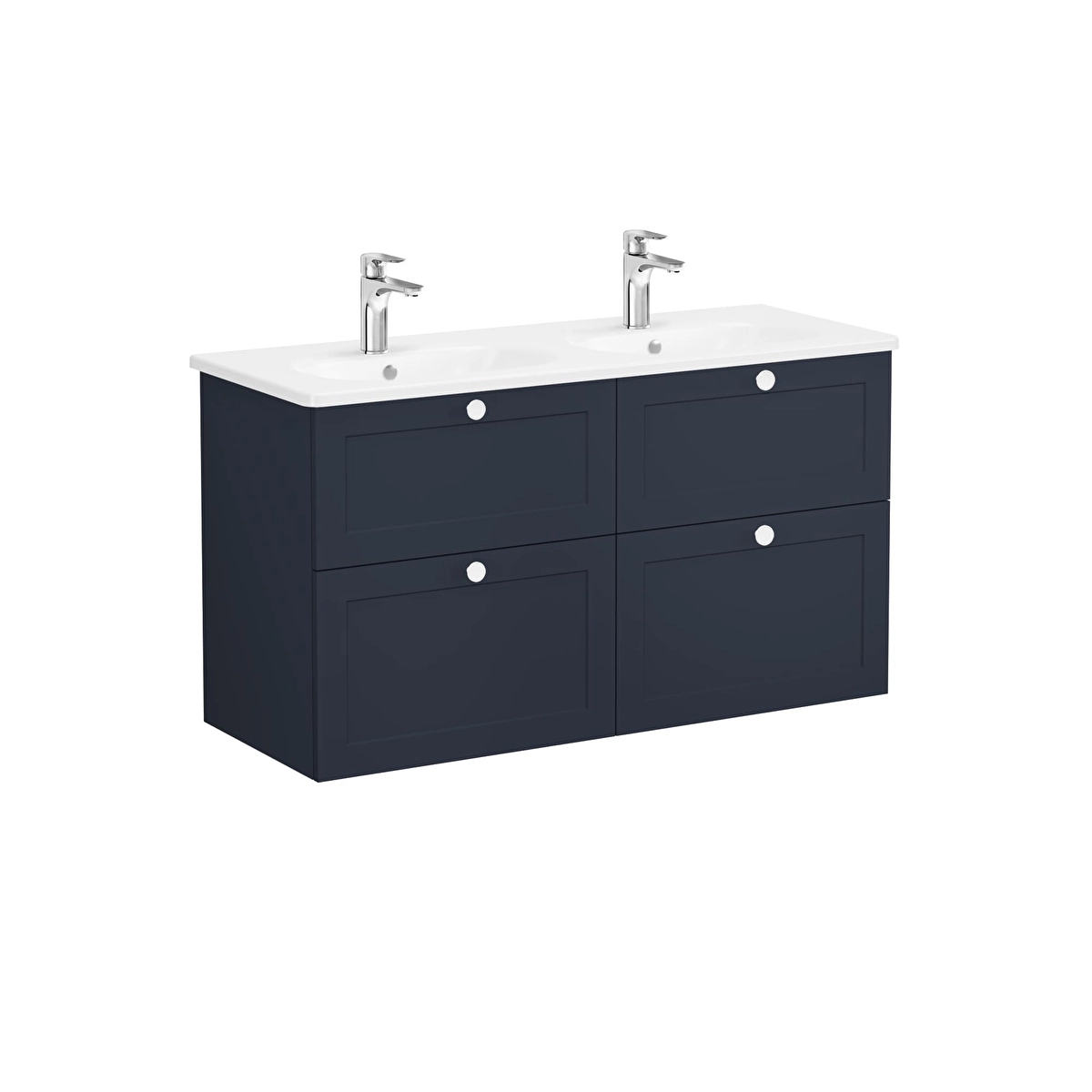 Root Classic Lavabo Dolabı, Mat Lacivert