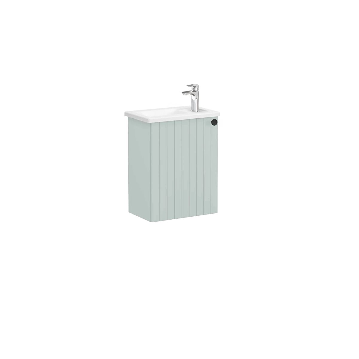 Root Groove Lavabo Dolabı, Mat Retro Yeşil