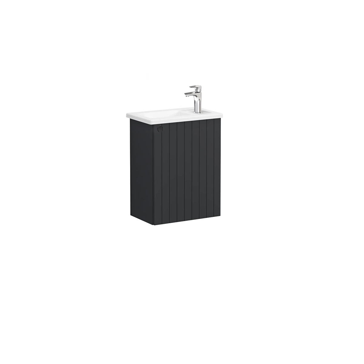 Root Groove Lavabo Dolabı, Mat Grafit