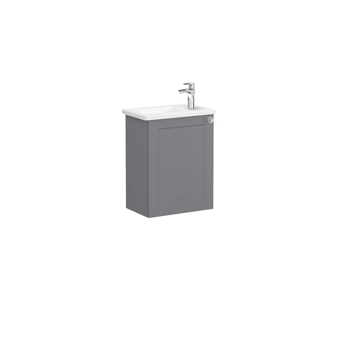 Root Groove Lavabo Dolabı, Mat Lacivert