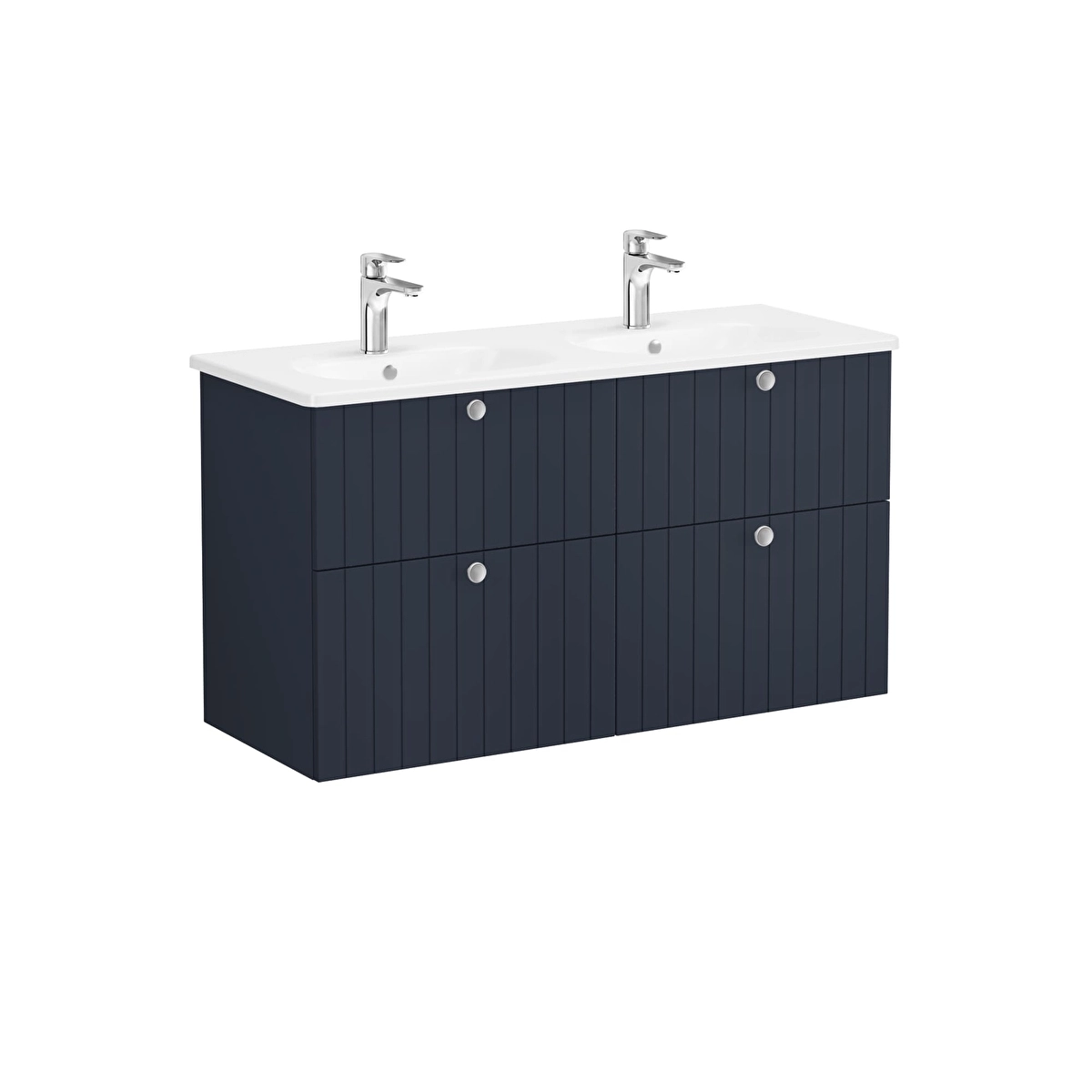 Root Groove Lavabo Dolabı, Mat Lacivert