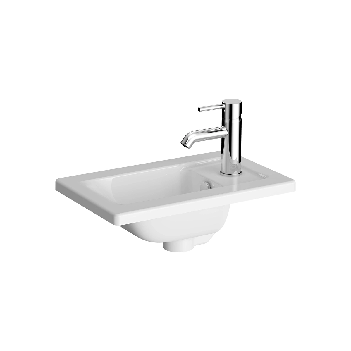 Integra Etajerli Lavabo, Beyaz
