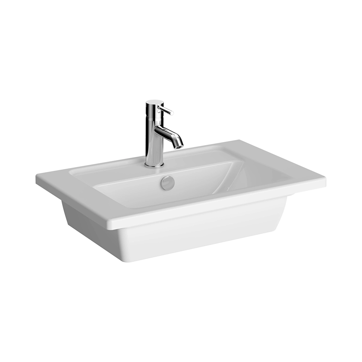 Integra Etajerli Lavabo, Beyaz