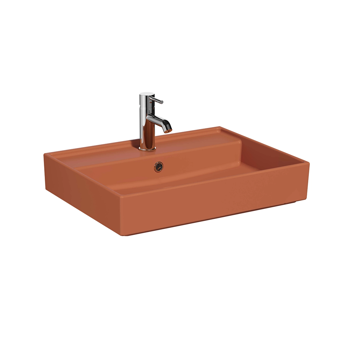 Archiplan Lavabo, Mat Terra Rosa